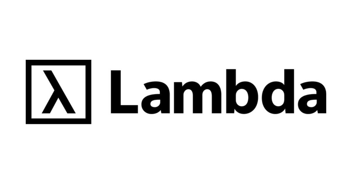 Lambda sponsor logo
